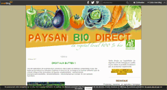 Desktop Screenshot of paysanbiodirect.com